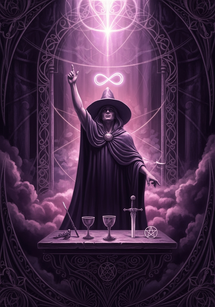 The Magician tarot card